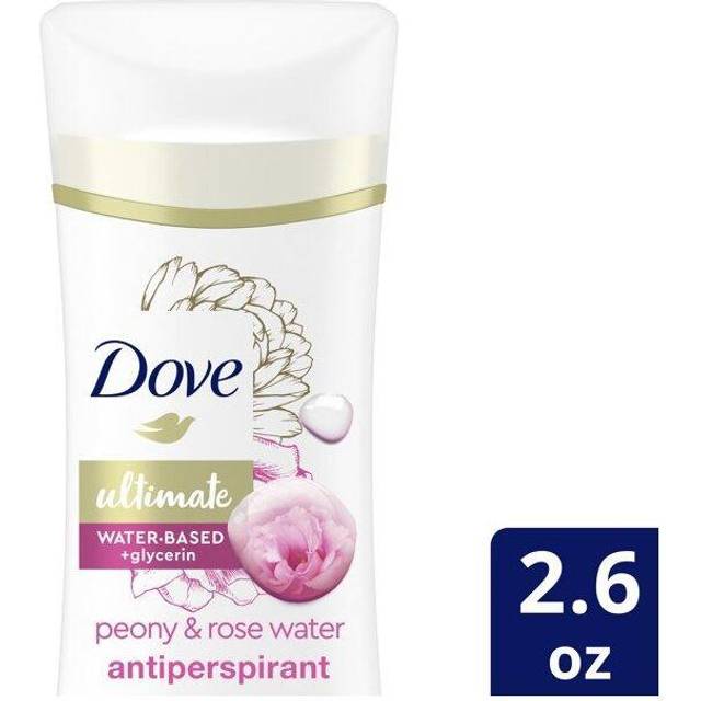 Dove Ultimate Antiperspirant Deodorant Stick Peony & Rose Water 2.6 oz