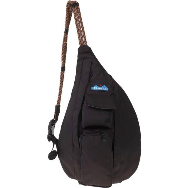 KAVU Mini Rope Sling Pack with Adjustable Rope Shoulder Strap - Jet Bl