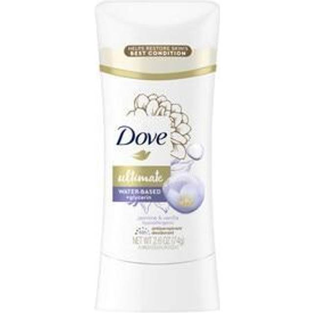 Dove Ultimate Antiperspirant Deodorant Stick Jasmine & Vanilla 2.6 oz