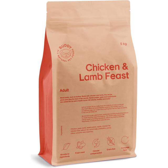 Hundfoder 2 kg Chicken & Lamb Feast BUDDY