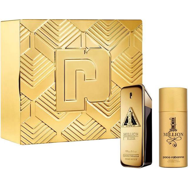Paco Rabanne 1 Million Elixir Gift Set 100ml EDP + 150ml Deodorant Spray