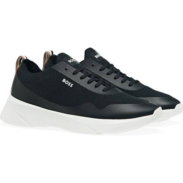 Boss, Sneakers, male, Black, 12 UK, Memory Foam Trainers