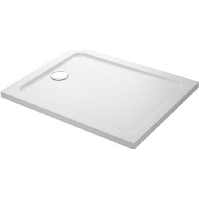 Mira Showers - Mira Flight Shower Tray 1000 x 800mm Rectangular Low Profile Stone Resin Waste