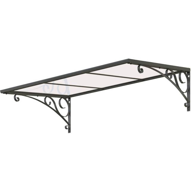 Palram - Canopia Door Canopy Venus 1350 Clear - Grey