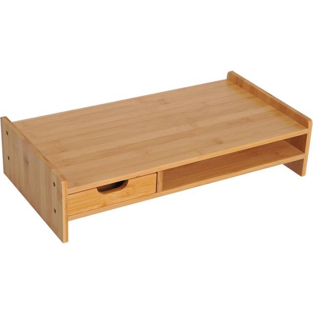 Bamboo Desktop/Monitor Riser W/ Drawer - CARTER | TJ Hughes