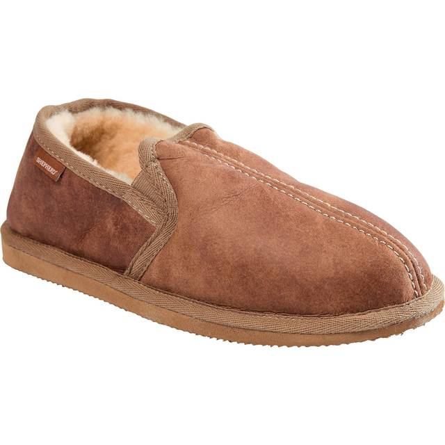 Shepherd - Bosse - Ljusbruna slip on fårskinnstofflor storlek 41 - Antique Cognac (41)