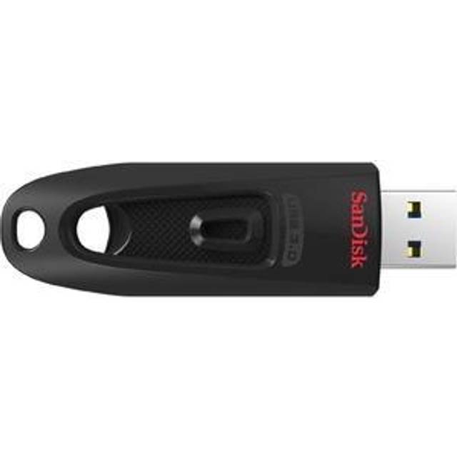SanDisk Ultra 64 GB USB-minne USB 3.0 upp till 130 MB/s läsning – tvåpack
