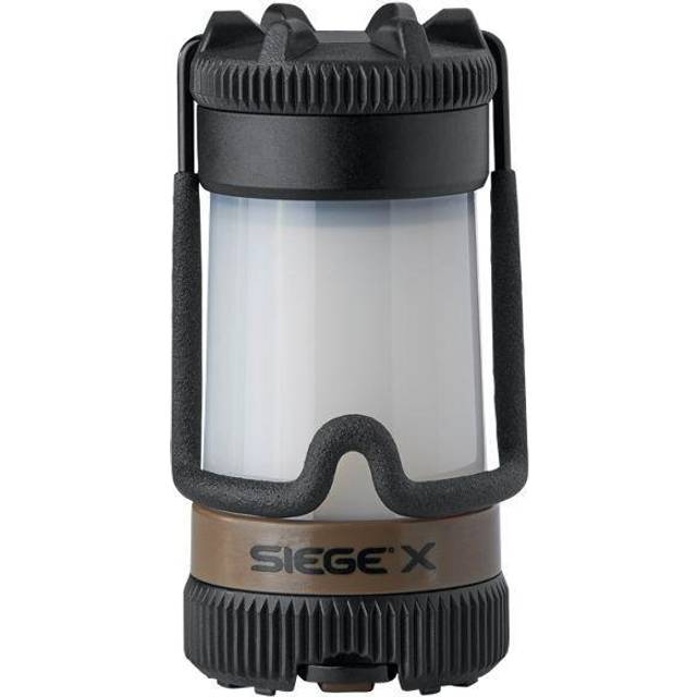Streamlight 44956 Siege X 325-Lumen LED Kompakt USB lykta med USB-sladd och CR123A litiumjonbatteripack, Prärievarg