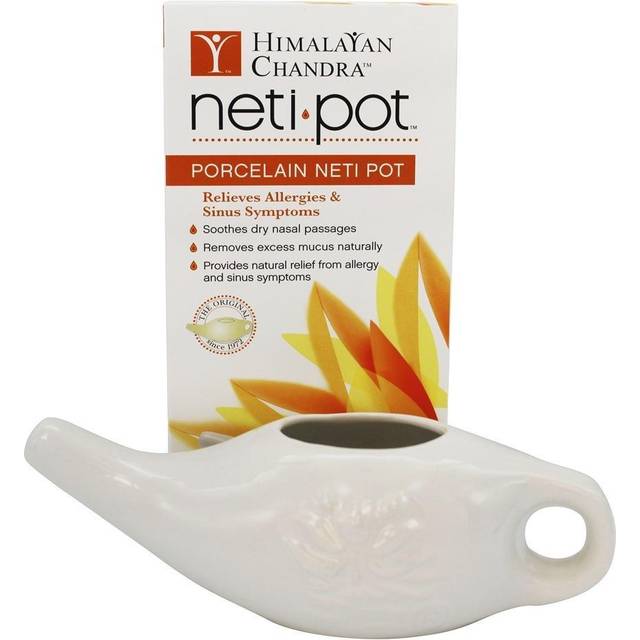 Himalayan Chandra  Porcelain Neti Pot  1 Pot