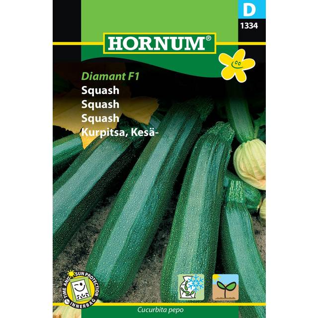 Hornum Squash Frø, Diamant F1 Grøntsagsfrø