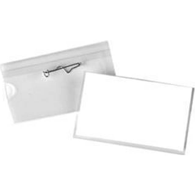Announce Pin Name Badge 54x90mm (Pack of 50) PV00920