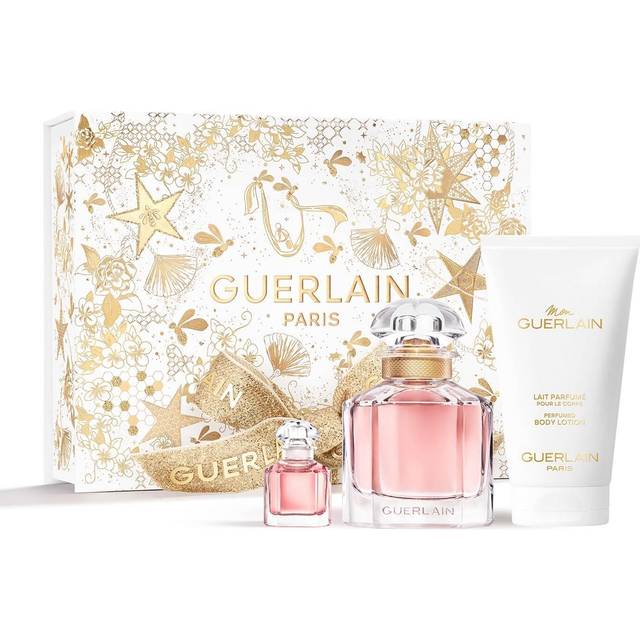 GUERLAIN Mon Guerlain Gift Set 50ml Eau De Parfum + 10ml Eau De Parfum + 75ml Body Lotion