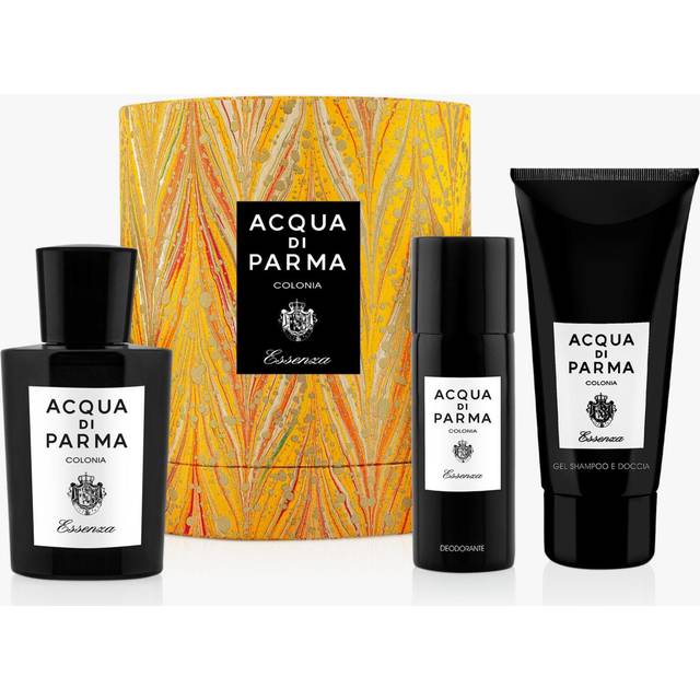 Acqua Di Parma Colonia Essenza 100ml EDC Spray + 75ml Hair & Shower Gel + 50ml Deodorant Spray Gift Set 2023