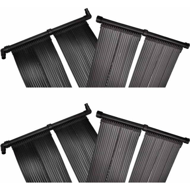 vidaXL Solar Pool Heater Panel 4 pcs 80x620 cm