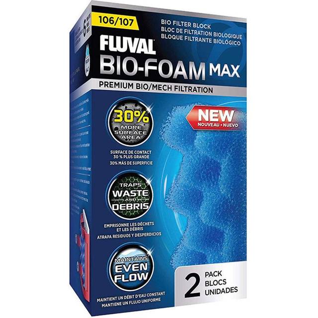 Fluval 106 and 107 Bio-Foam Max - 2 pack