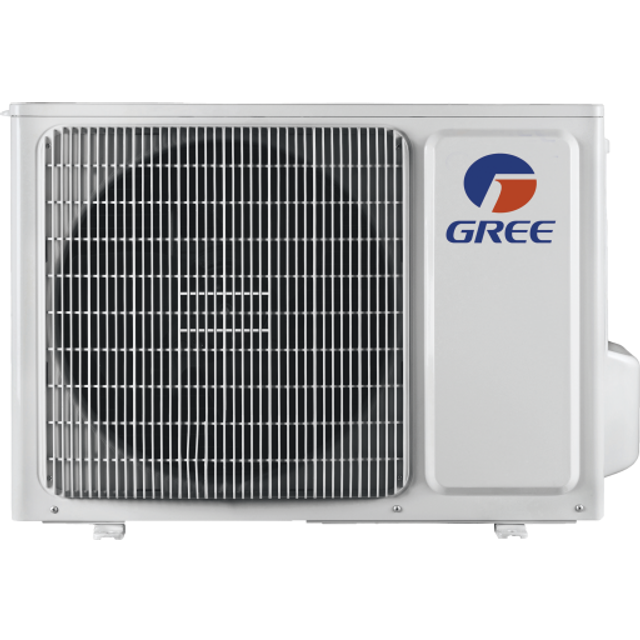 Gree U-Crown 9K varmepumpe, hvid udedel