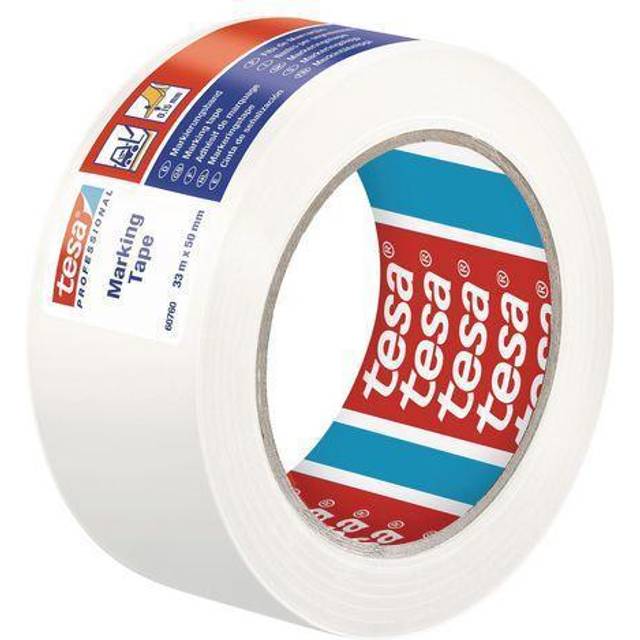 Golvmarkering TESA Prof. 50mmx33m vit
