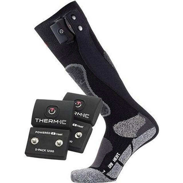 Therm-IC Heat Uni Powersocks + S-Pack 1200 : Black: 35-38 Size: 35-38,