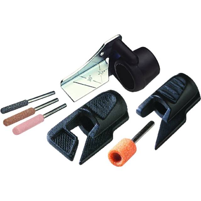 Dremel A679-02 Sharpening Attachment Kit for Sharpening Outdoor Gardening Tools  Chainsaws  and Home DIY Projects  Medium