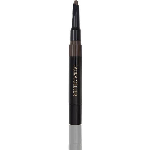 LAURA GELLER NEW YORK Sculpt-n-Stay Waterproof Brow Pencil & Gel- Dark Brown