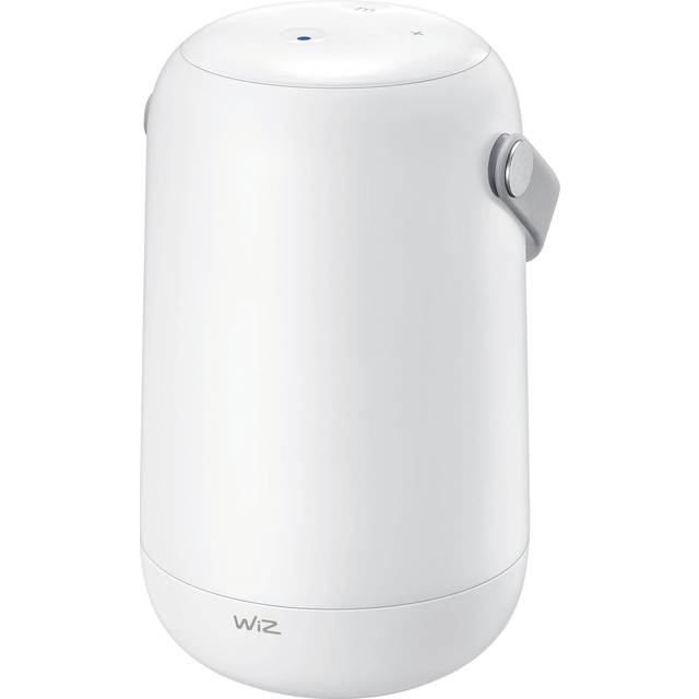 WiZ True Portabel Bordslampa (WiZ Color), vit, EU Type C - Smart LED belysning (WiFi och Bluetooth), 13,5W, 2200-6500 Kelvin, Dimbar i kallvitt till varmvitt + 16 miljoner färger
