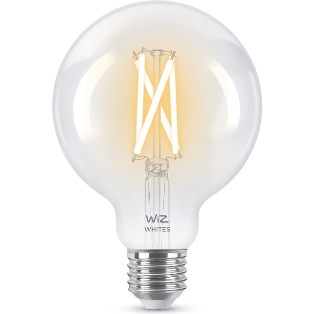 WiZ - Bulb Smart TW 7W 806lm 2700-6500K Globe Clear E27