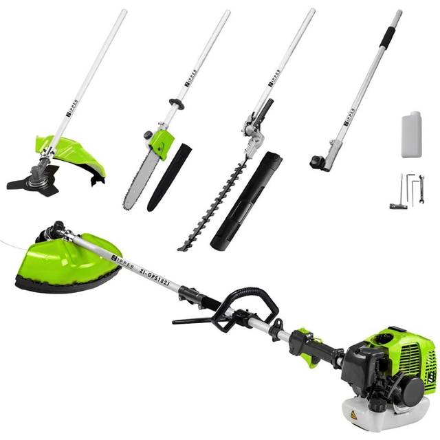 Zipper GPS182J 4 in 1 Petrol Garden Multi-Tool Green/Black, Green