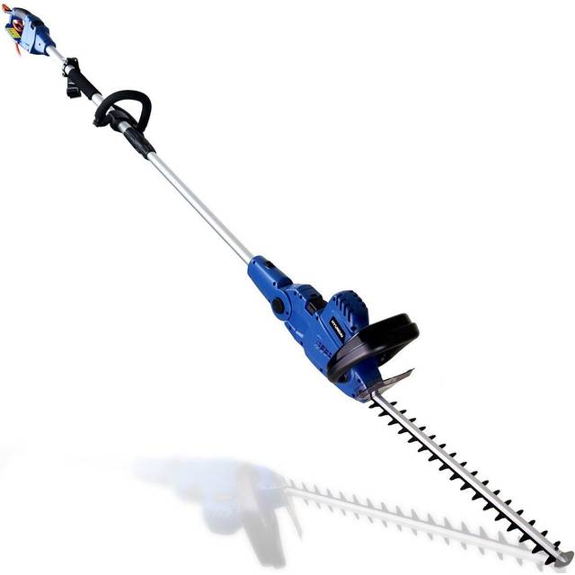 Hyundai 550W 440mm 2-in-1 Corded Electric Pole Hedge Trimmer and Pruner Convertible | HYP2HT550E