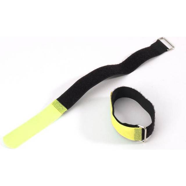 Adam Hall VR2530YEL Cable Binder, 300 x 25mm (Yellow)
