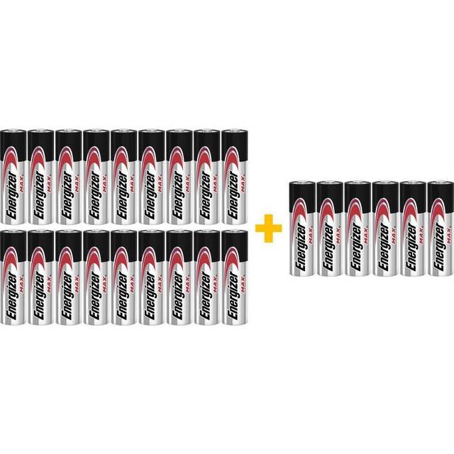 Energizer Max AA Batteries 18+6 Pack