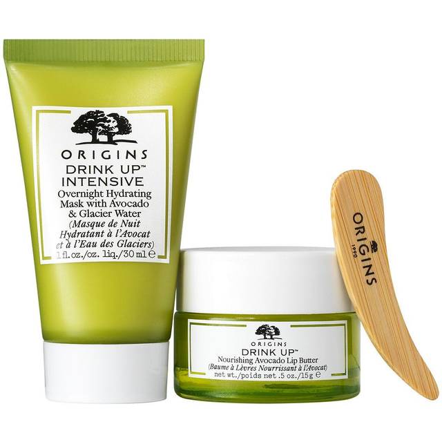 Origins Avo-Amazing Drink Up Skin-Nourishing Mask & Lip Butter  / New With Box