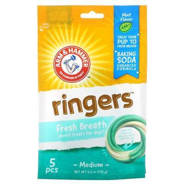 Arm & Hammer Ringers Dental Treats for Dogs Mint 5 Dog Treats
