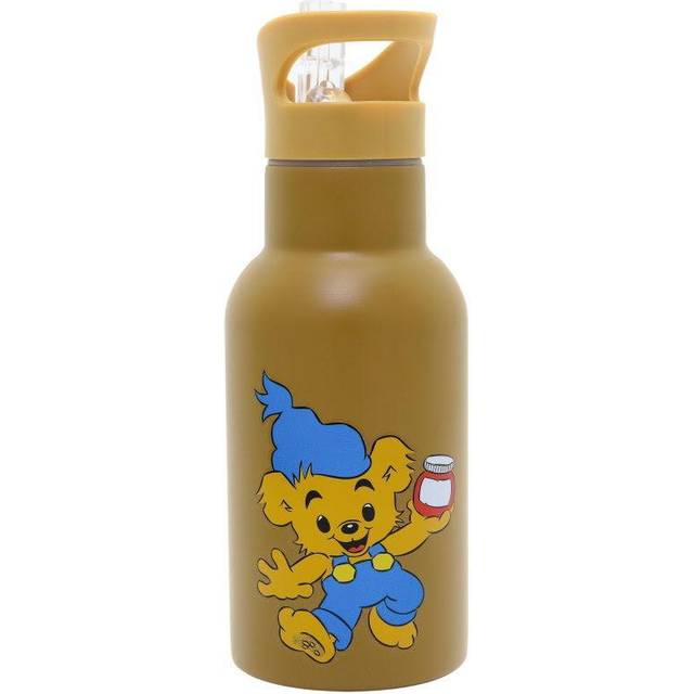 Bamse Vattenflaska 340 ml, Senapsgul