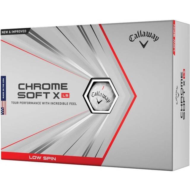 Callaway Golf Chrome Soft X LS golfbollar (2022 års utgåva)