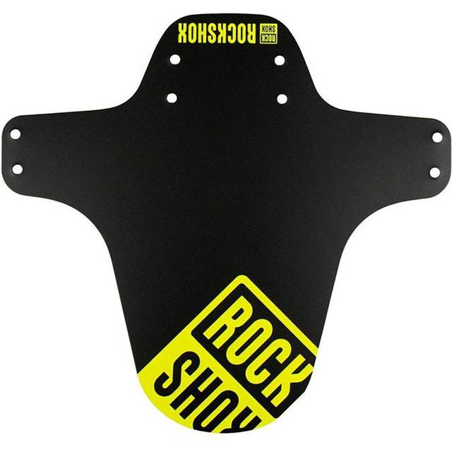 RockShox Mudguard MTB Fender Front | Liten skärm till cykel | Svart / Oxy Röd