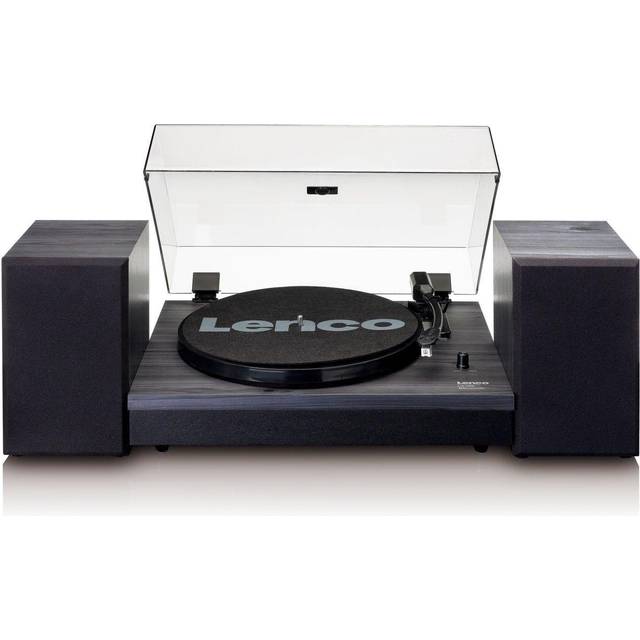 (B-Stock) Lenco LS-300WD Record Player with Speakers