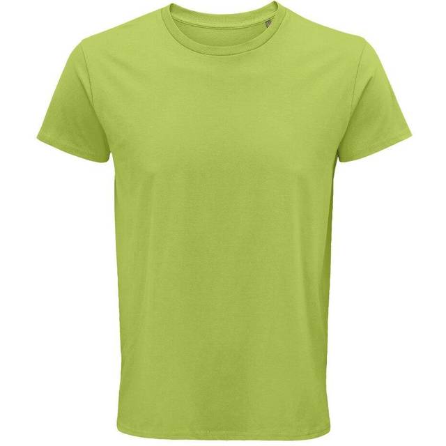 (XS, Apple Green) SOLS Mens Crusader Organic T-Shirt
