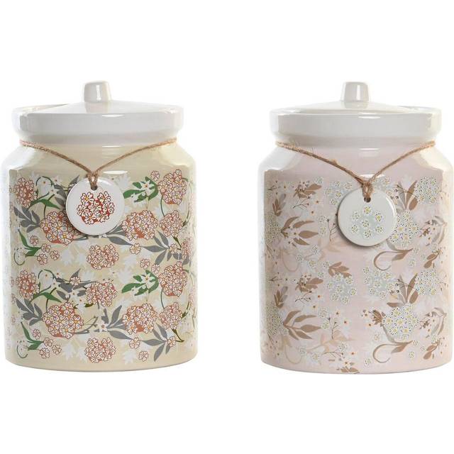 Tin DKD Home Decor Aluminium Dolomite Traditional (2 Units)