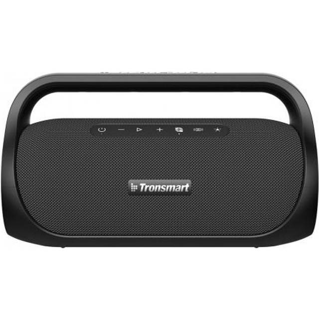 Tronsmart Bluetooth Speaker, 50W Party Speaker, Bluetooth 5.3, Beat-driven Light Show, Stereo Sound, 8000mAh Battery with Power Bank, IPX6 Waterproof,