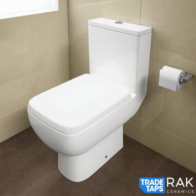 Rak Ceramics - Series 600 Close Coupled Toilet Soft Close Seat