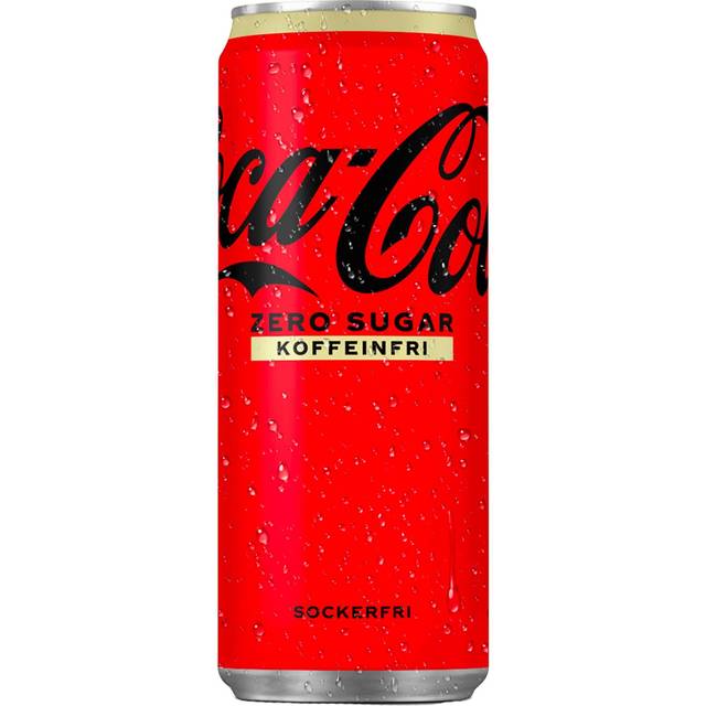 Coca-Cola Zero KF (Koffeinfri) 33cl