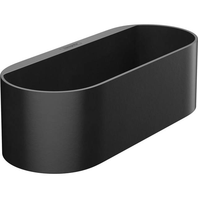 Hansgrohe WallStoris Matt Black 250x71mm Deep Storage Basket