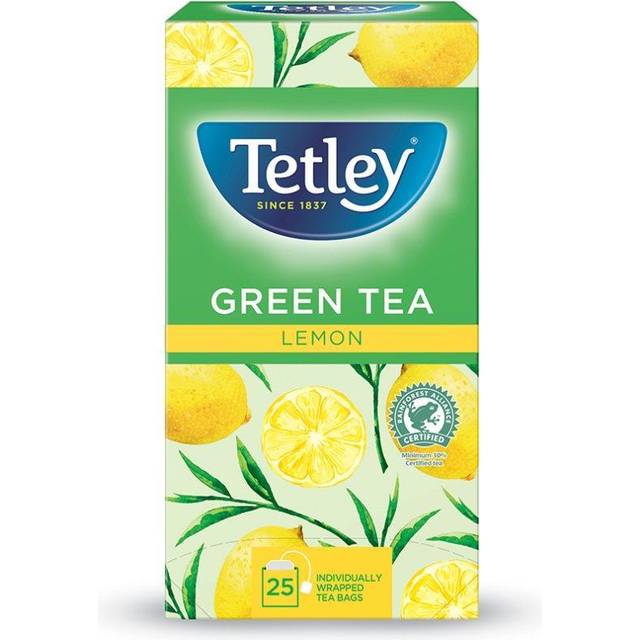 Tetley Green Tea Bags Lemon Pack of 25
