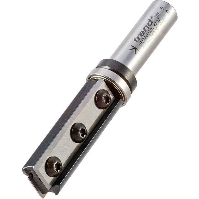 Trend rt/72x1/2tc rota-tip two flute template profiler 19.1mm dia. x 50mm cut