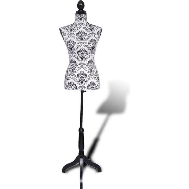 vidaXL Ladies bust black white - Multicolour