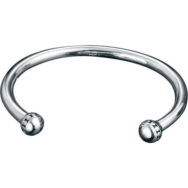 Fred Bennett Bangle Oxidised Circle Pattern B2840