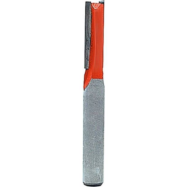 Faithfull Two Flute Straight Router Cutter 6mm 16mm 1/4"