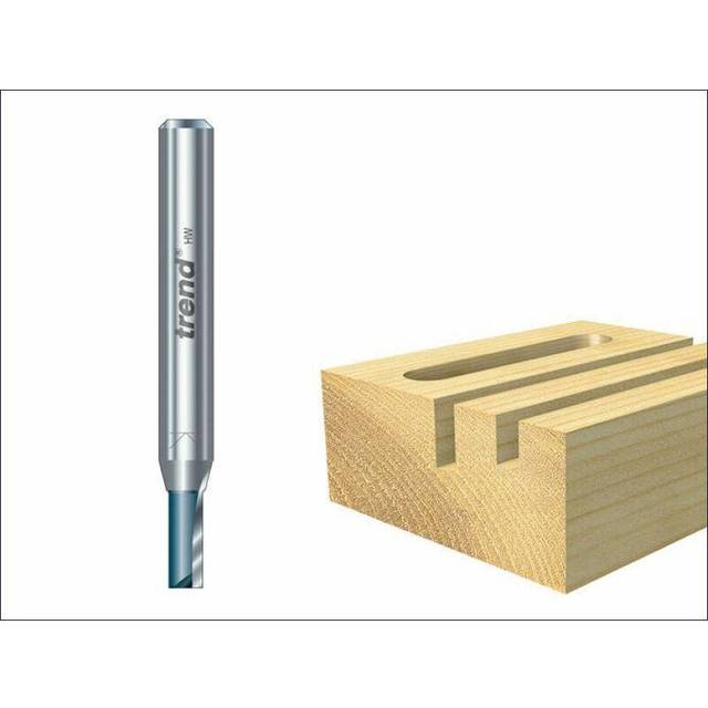 Trend C007X1/4TC C007 x 1/4 TCT Two Flute Cutter 6.3mm x 19.1mm