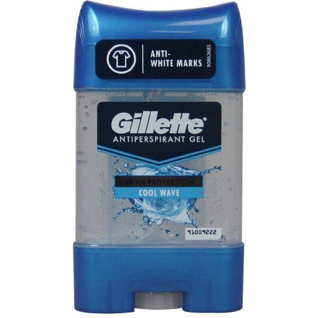 Gillette Cool Wave Antiperspirant Gel Deodorant 70ml - 6 x 12 x 3cm
