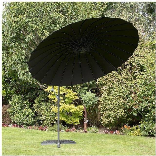 Suntime Shanghai 3m Black Hanging Parasol